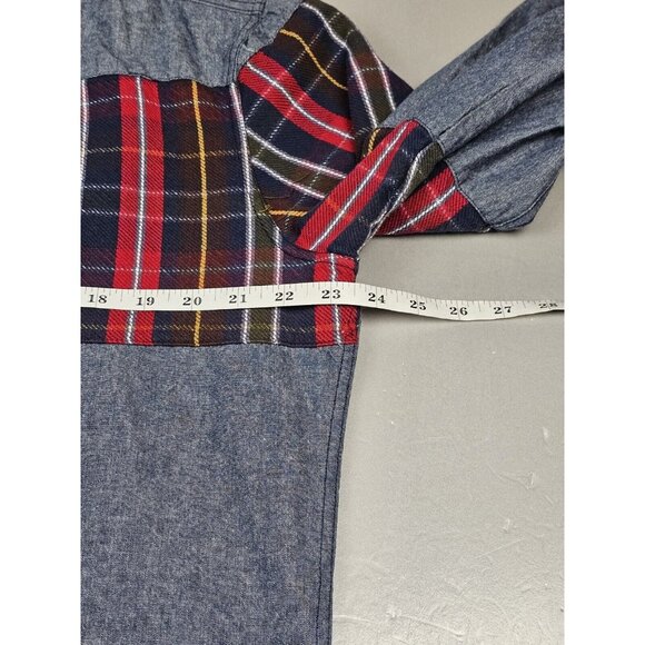 Staple Shirt Mens‎ XL Blue Chambray Long Sleeve Button Down Pigeon Industry. - Picture 5 of 8